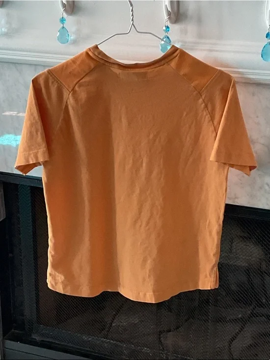 Zara Yellow Graphic Short Sleeve Tee - Picture 5 of 6